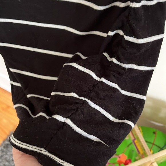 A Pea in the Pod Maternity Striped Shirt - Picture 3 of 4